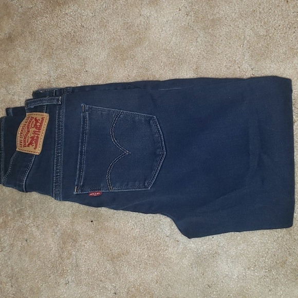 LEVI'S 720 High Rise Super Skinny Jeans - Indigo Daze - Picture 5 of 7